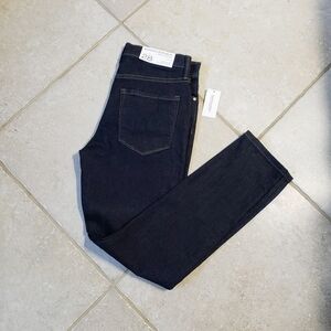 NWT Banana Republic Womens Dark Blue High Rise Skinny Ankle Jeans